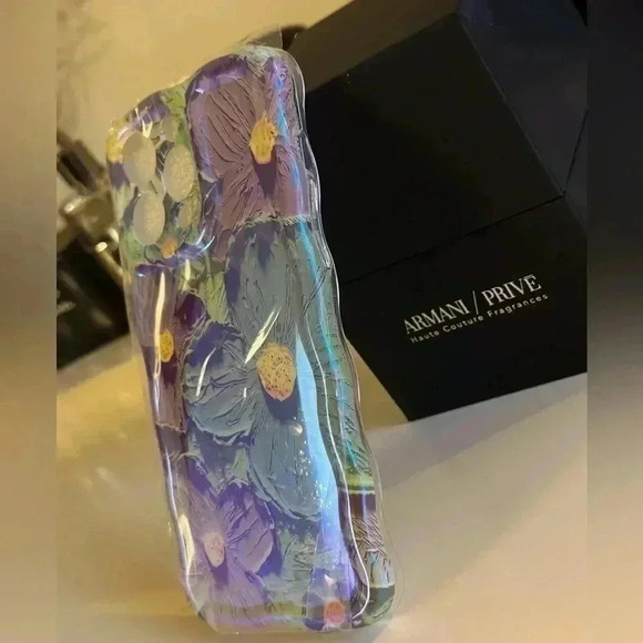 Flower Painting TPU iPhone14Promax Case - Picture 3 of 6